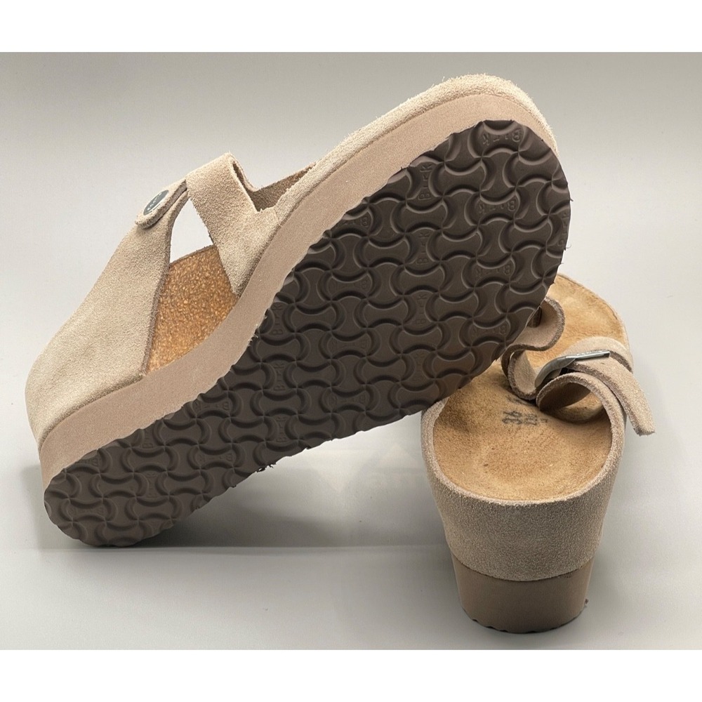 Birkenstock Papillio Luna Suede Sandals size 36 tan - Picture 4 of 6